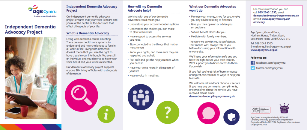 Dementia Advocacy - Age Cymru