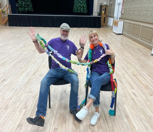 Therapeutic Chair Dancing with Tumble Lindy Hop Jive (CIC)