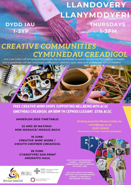 Creative Communities - Llandovery
Cymunedau Creadigol - Llanymddyfri