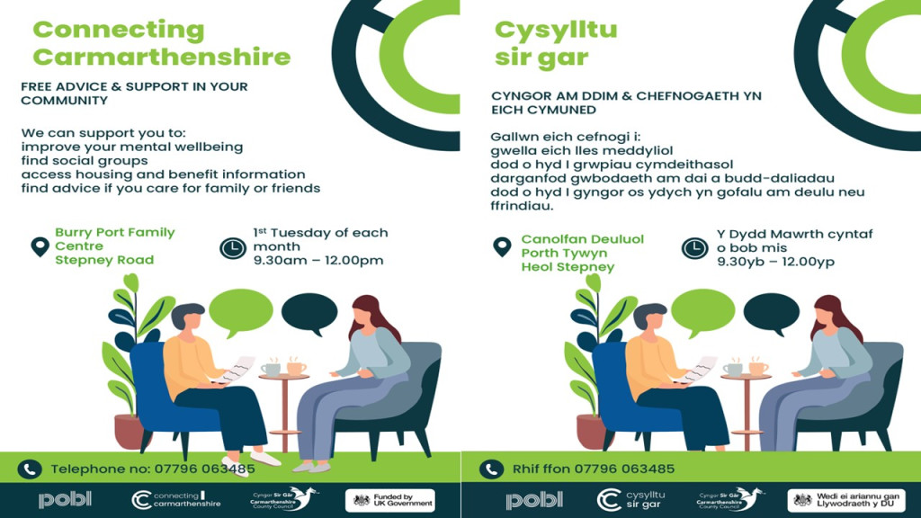 Connecting Carmarthenshire Drop In at Burry Port Family Centre