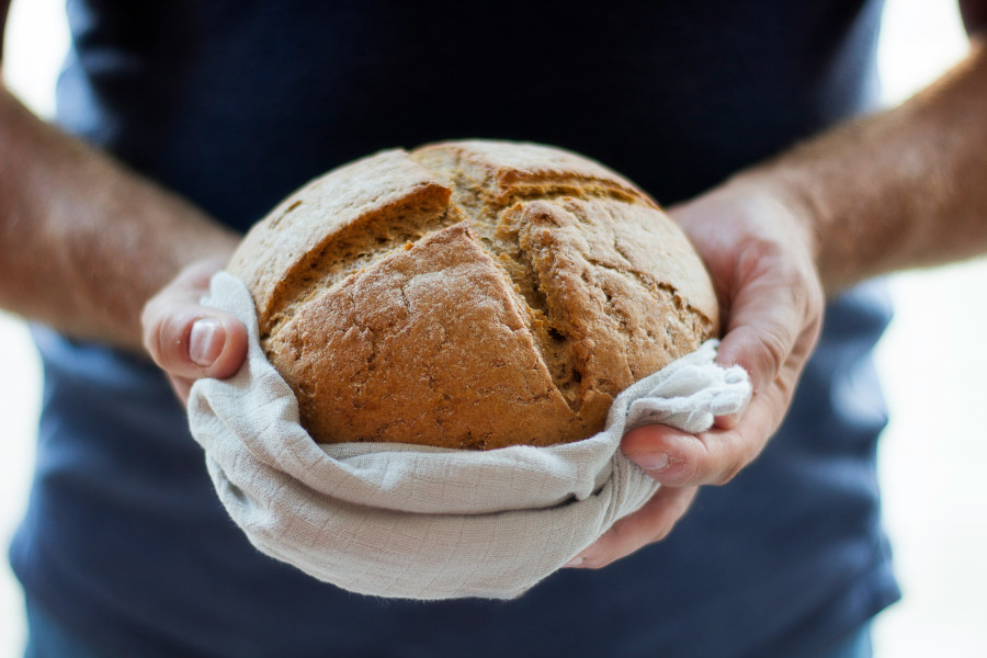 Bread making at Mind Carmarthen
