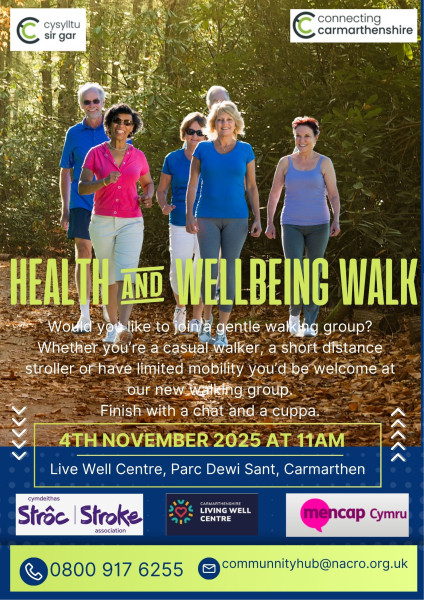 Health & Wellbeing Walk - December 2025