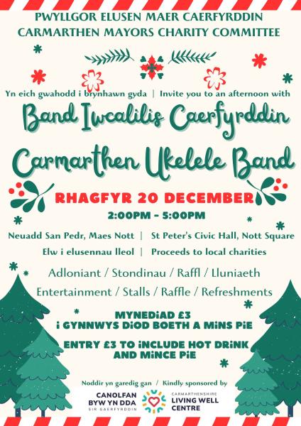 Pwyllgor Elusen Maer Caerfyrdd  - Carmarthen Mayor's Charity Committee