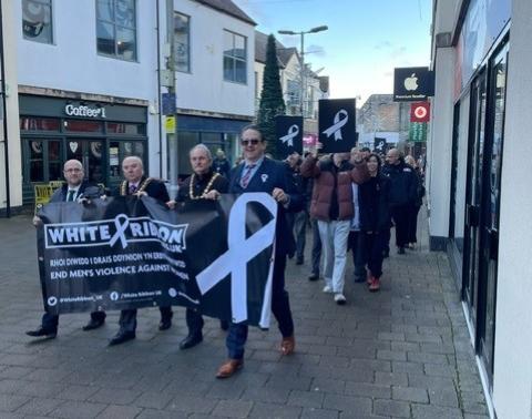 Carmarthen Domestic Abuse Service (CarmDas) - White Ribbon Event on Monday 25th November 2024